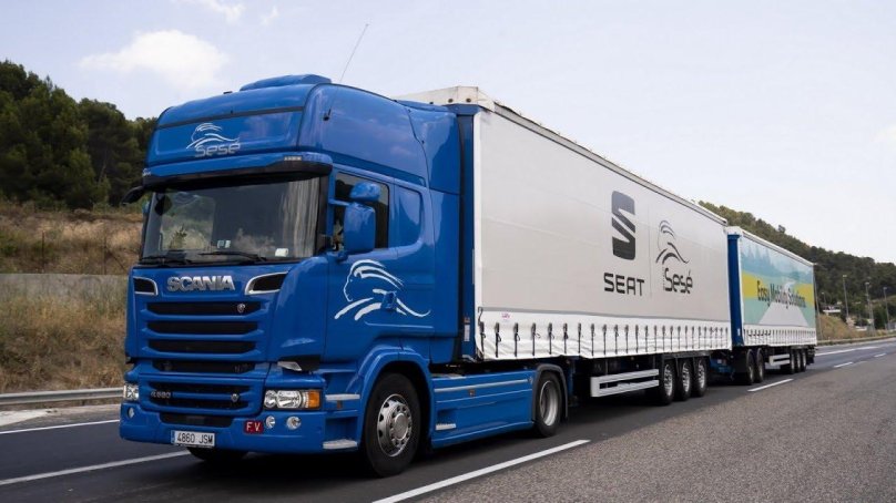 Автопоезда Германии