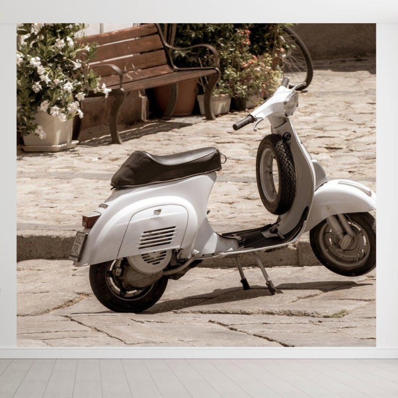 Итальянский скутер Vespa 1955