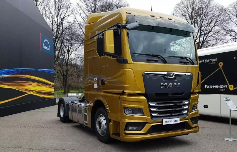 Грузовик man TGX 2020