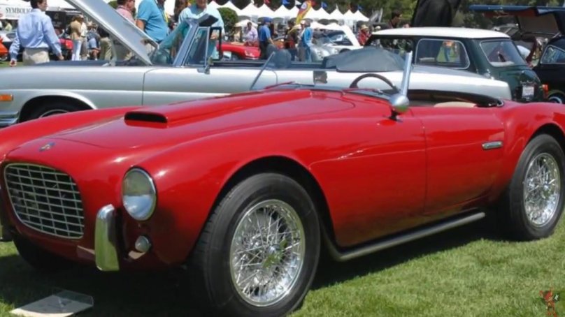Siata 208 CS stabilimenti Farina Spyder 1953