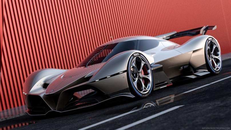 Alfa Romeo 8c-r Tazio Concept