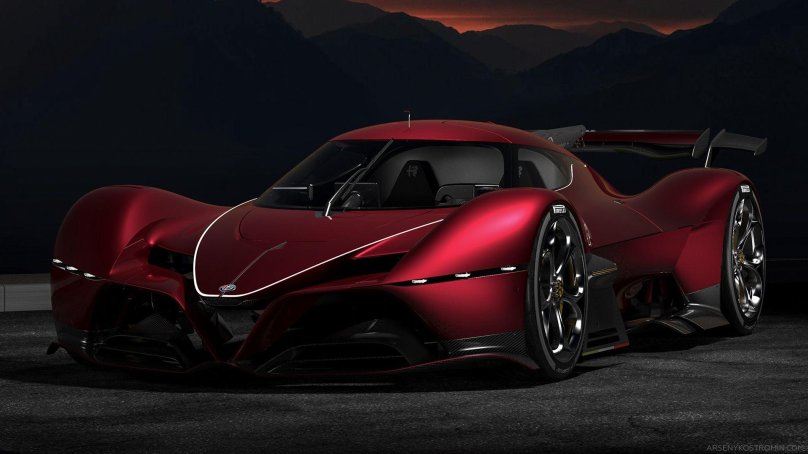 Alfa-Romeo 8c-r Tazio.