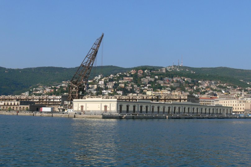 Порт Триест Италия