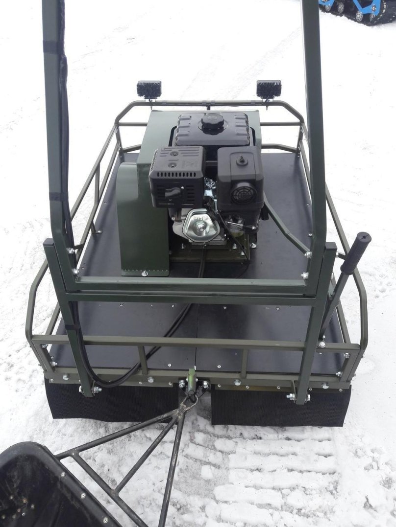 Мотобуксировщик Помор х2 к20