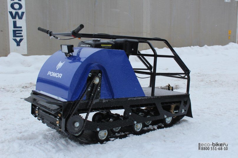 Помор мотобуксировщик l500k9 1250 mm