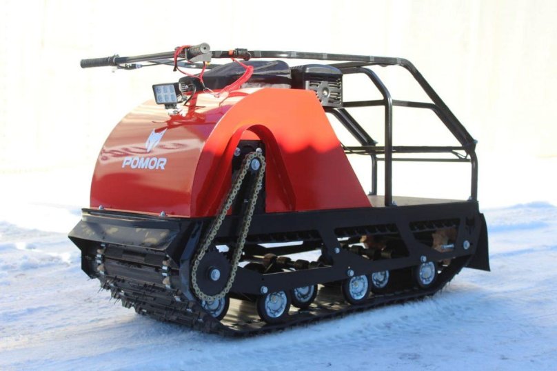 Помор мотобуксировщик m500 k151450