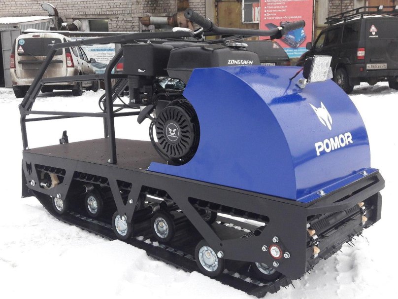 Мотобуксировщик pomor l-500 Pro k15