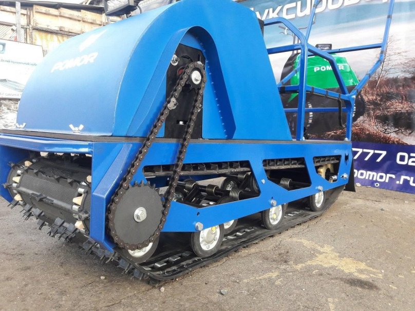 Мотобуксировщик pomor м-500 k18