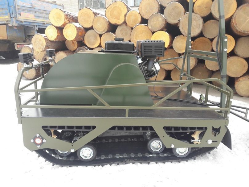 Мотобуксировщик Помор х2