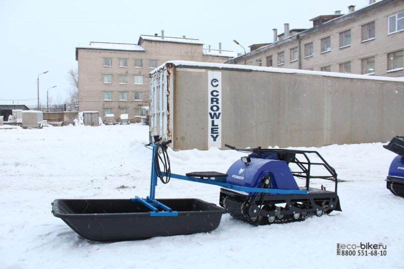 Помор мотобуксировщик m500 k151450