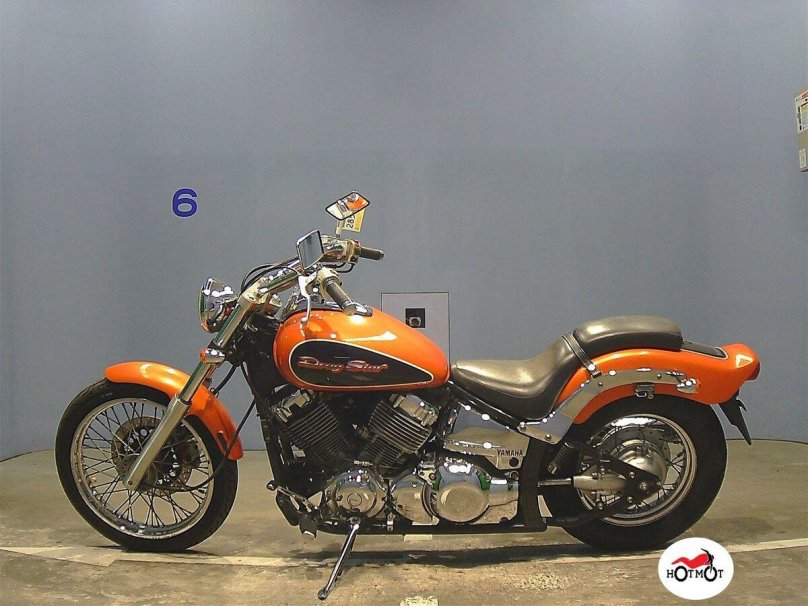 Yamaha Drag Star 400 оранжевый