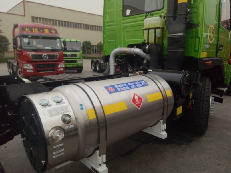 Даюн тягач на метане