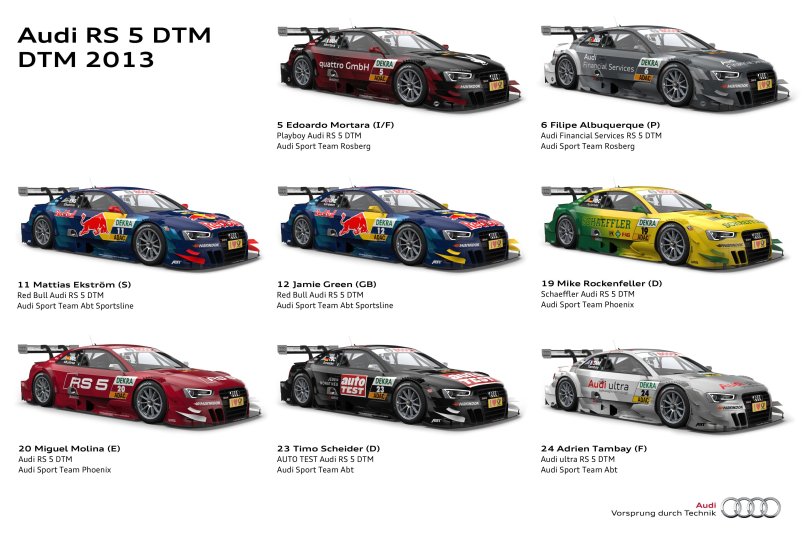 Audi rs5 DTM 2013