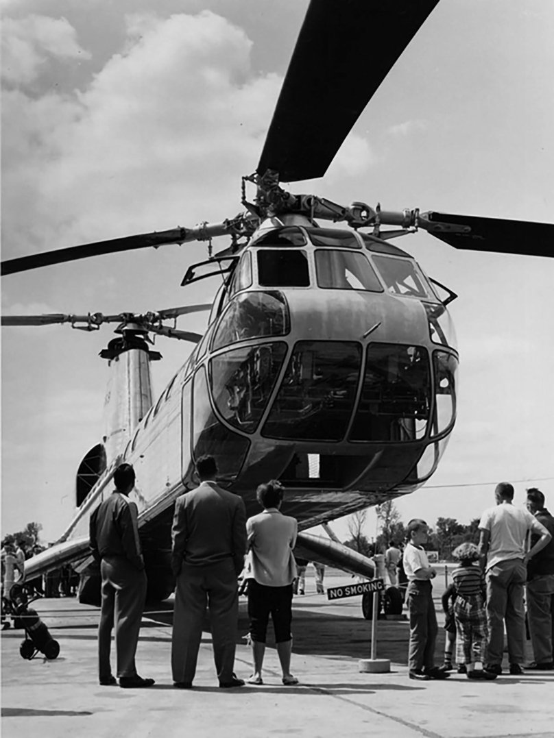 Двухвинтовой вертолет Piasecki h-16