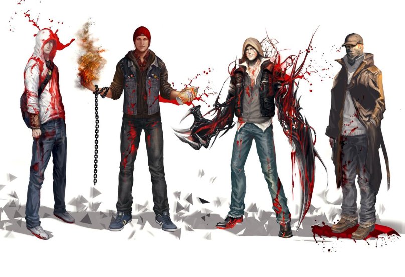 Алекс Мерсер и Джеймс Хеллер