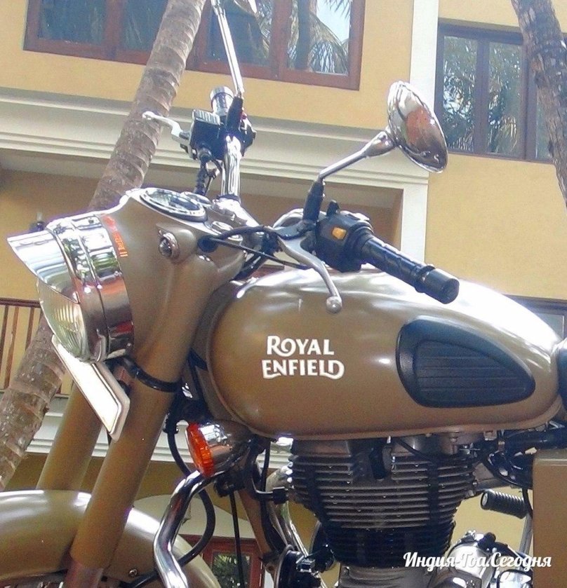 Роял Энфилд в Гоа