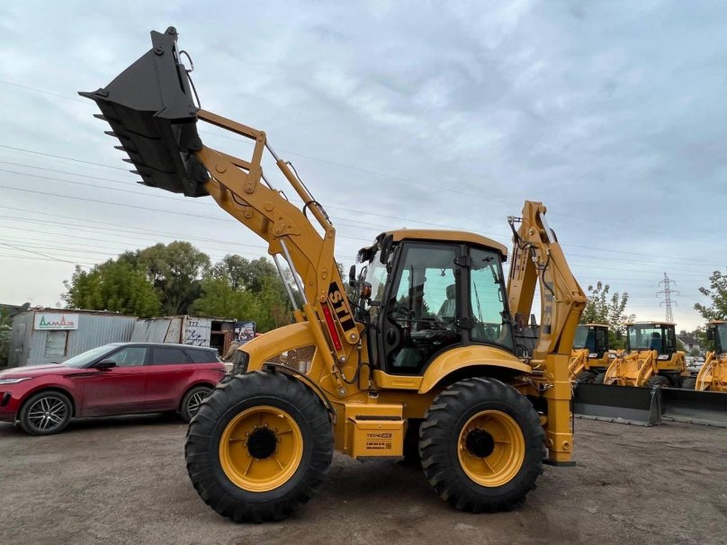 Экскаватор-погрузчик равноколесный PM