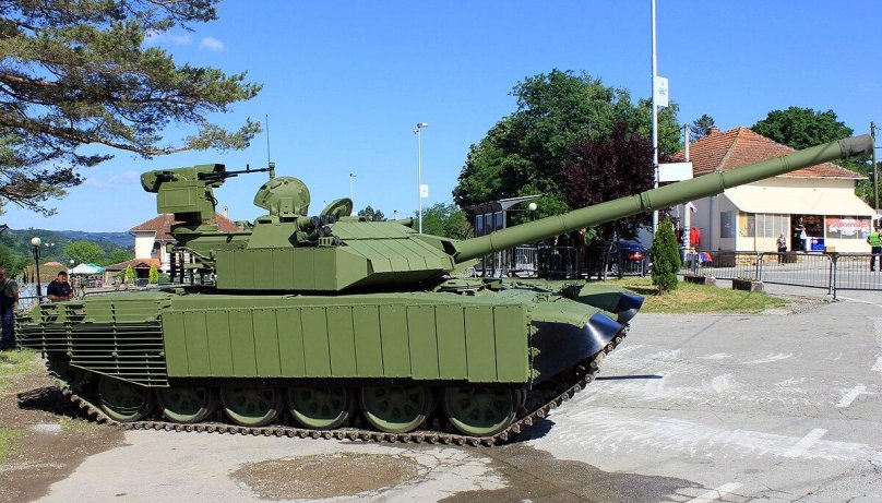 Сербский танк м84 АС 1