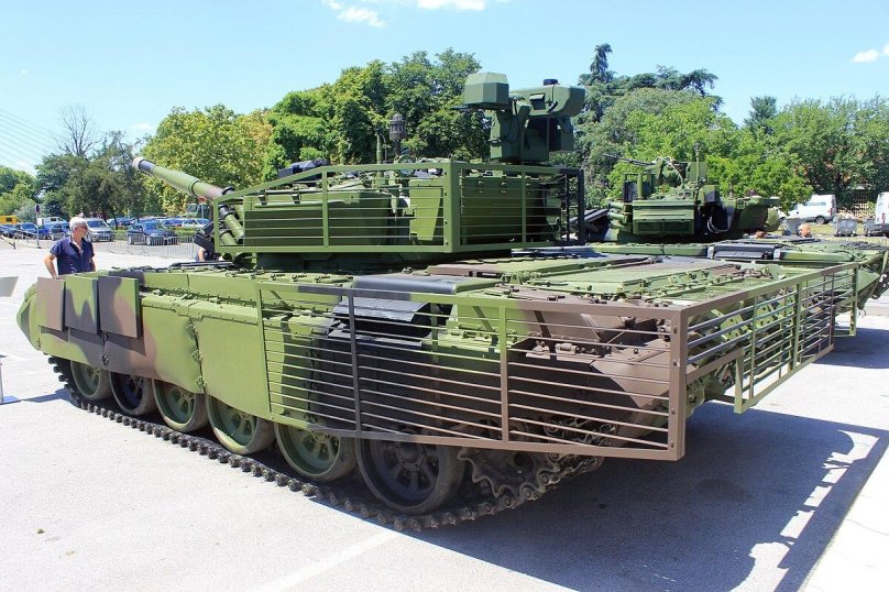 Сербский танк м84 АС 1