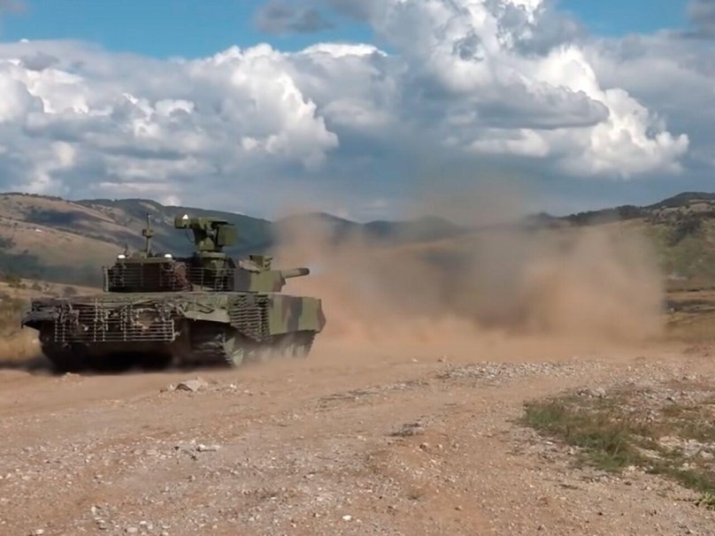 Сербский танк м84