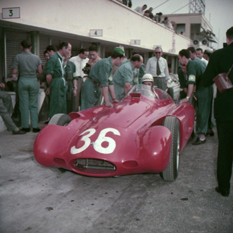 Maserati и Behra-Porsche