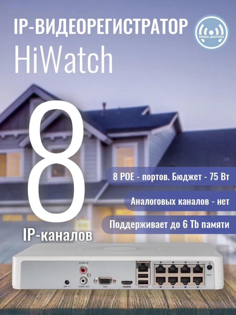 HIWATCH DS-n208p(c)