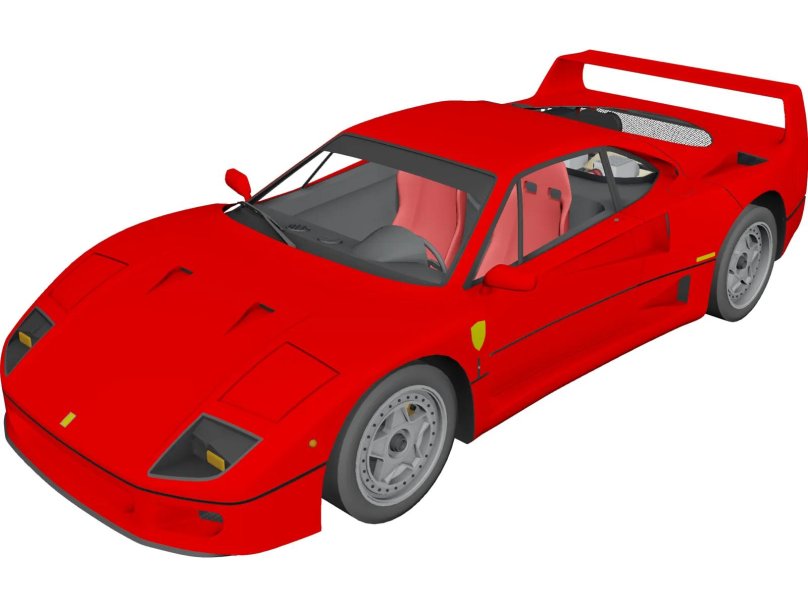 Модель Ferrari f40