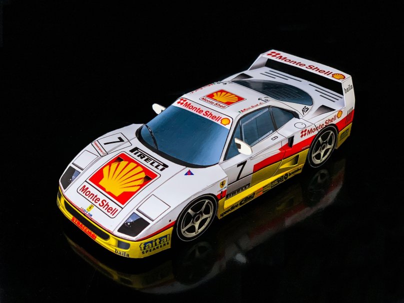 Shell модельки Ferrari