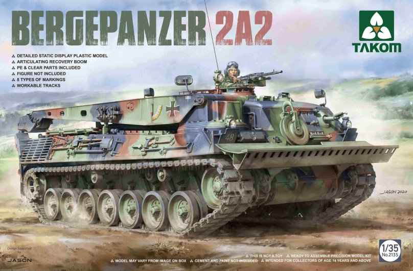2135 1/35 Bergepanzer 2a2 135