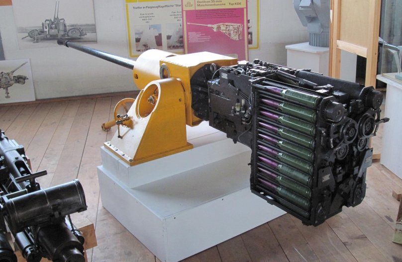 Эрликон 35-мм пушка