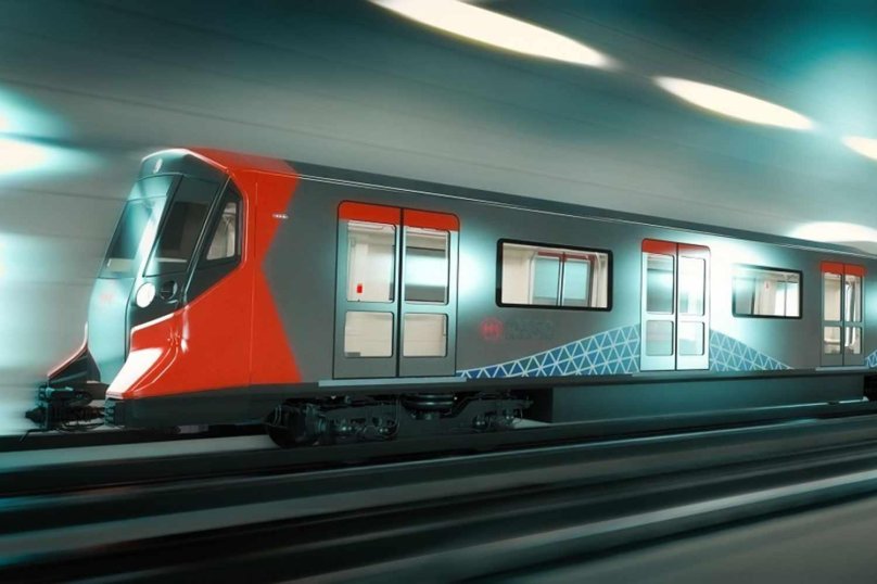 Alstom поезд метро