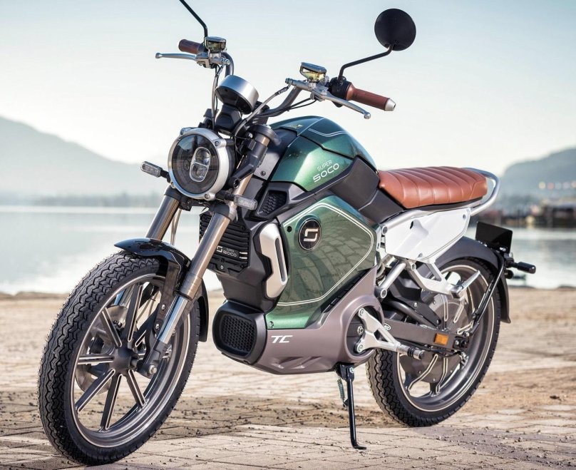Электромотоцикл super SOCO TC