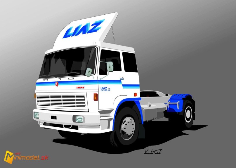 ЛИАЗ 110 тягач Алка