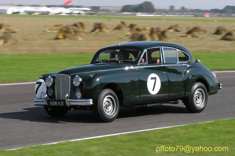 Jaguar mk7 Rowan Sebastian Atkinson