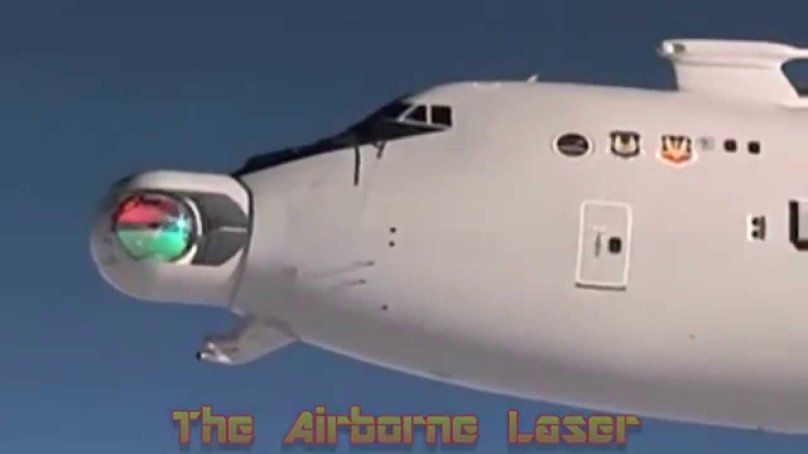 Самолет с лазерной установкой
