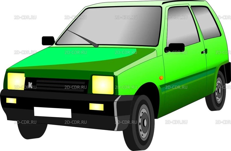 ВАЗ 1111 Ока рисунок