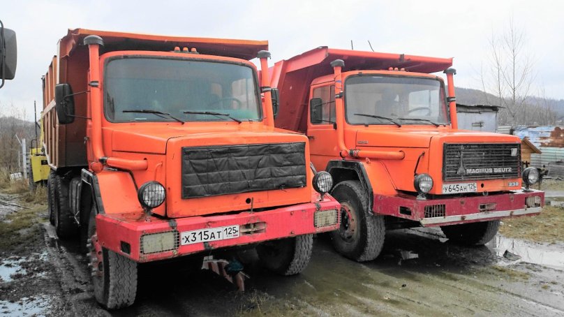 Самосвалы магирус 290