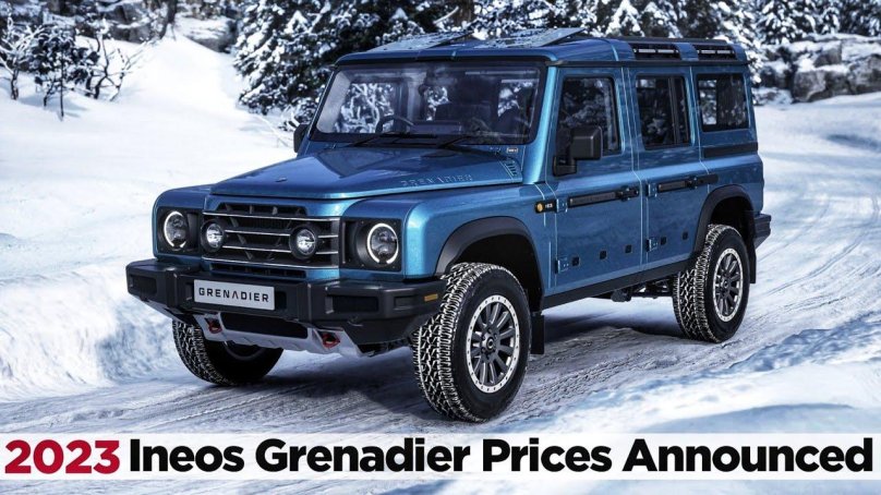 INEOS Grenadier внедорожник