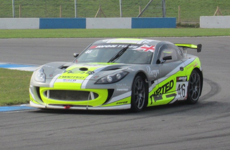 Ginetta g55 gt3 белая