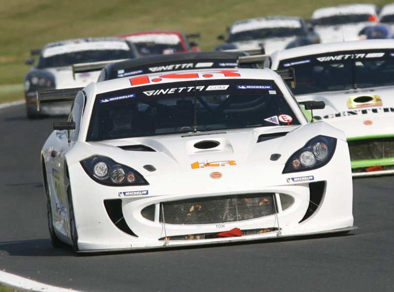 Ginetta g55 gt3 белая