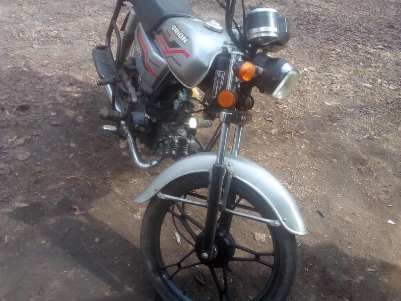 Мопед Орион серый 50 кубов