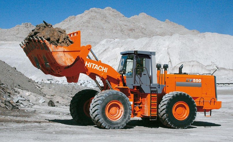 Погрузчик Hitachi zw550
