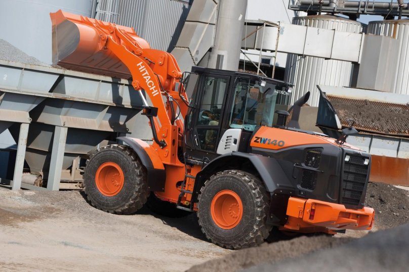 Погрузчик Хитачи zw220