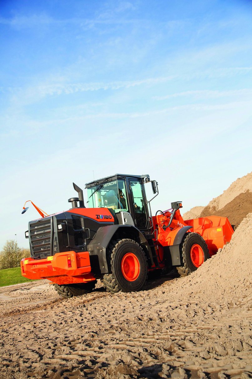 Фронтальный погрузчик Хитачи