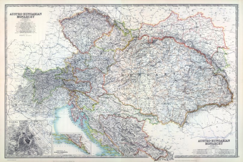 Austro-Hungarian Map