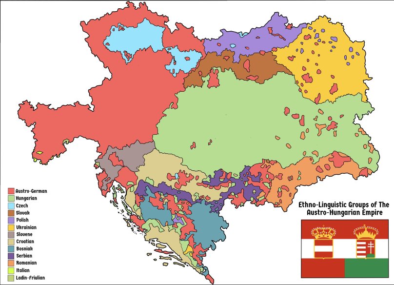 Austro-Hungarian Empire Map