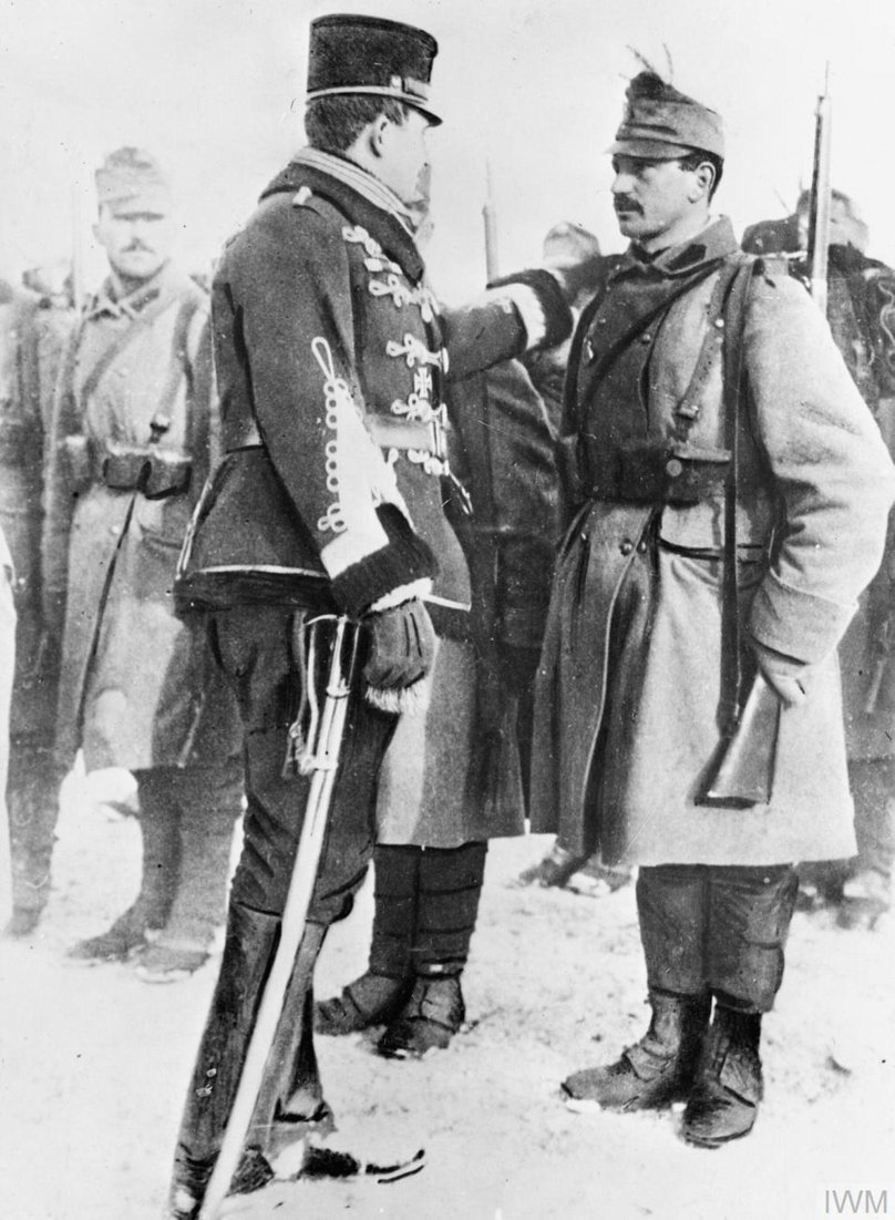 Солдат Австро-венгерской армии 1914