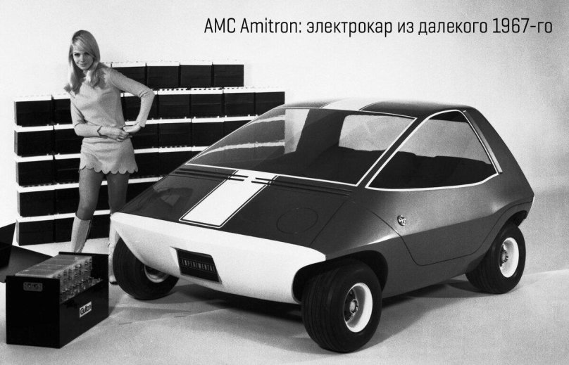 AMC Amitron 1967г электромобиль