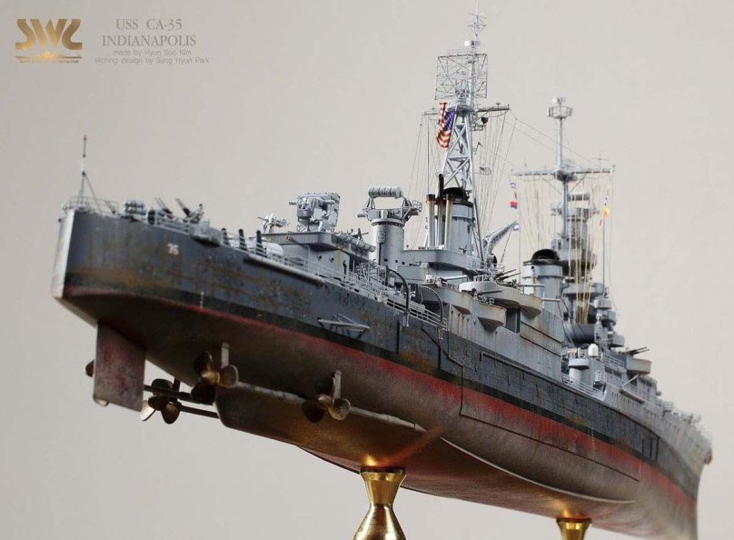 USS Indianapolis 1945