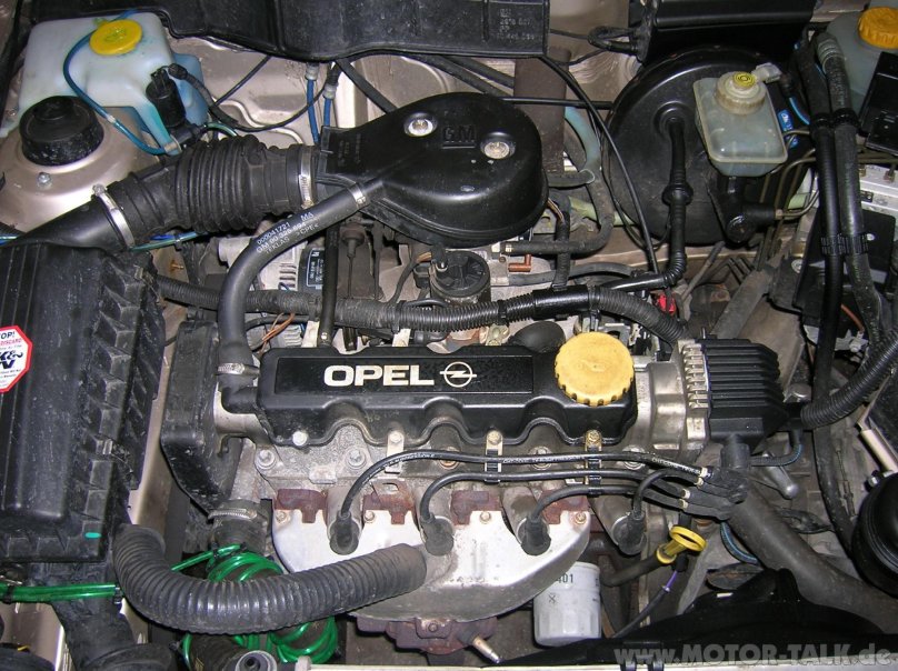 Мотор Опель Астра ф 1.6